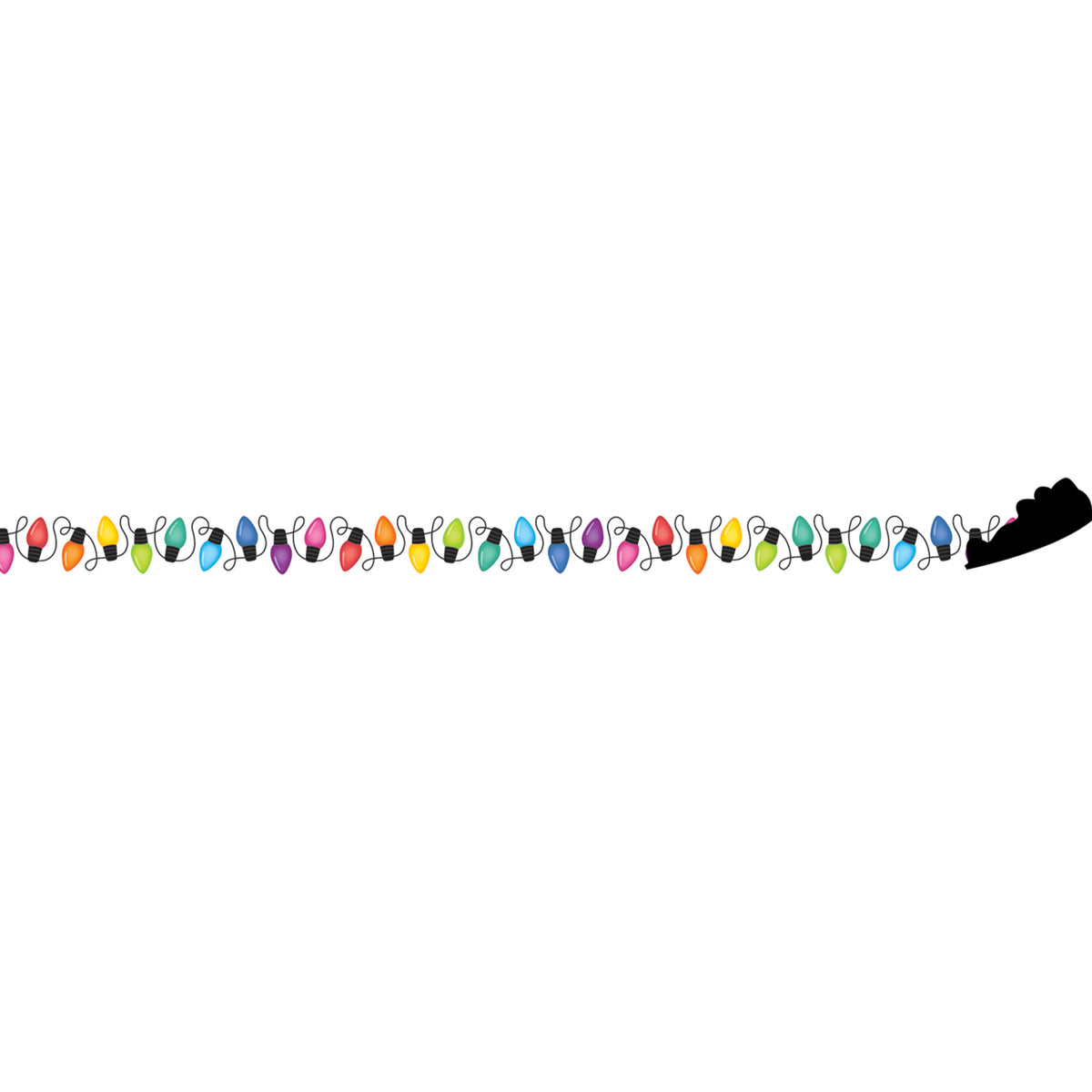 COLORFUL HOLIDAY LGHTS MGNTC BORDER