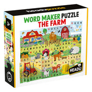 WORD MAKER PUZZLE THE FARM