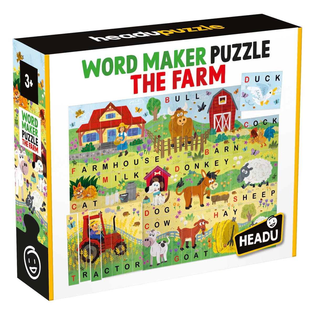 WORD MAKER PUZZLE THE FARM