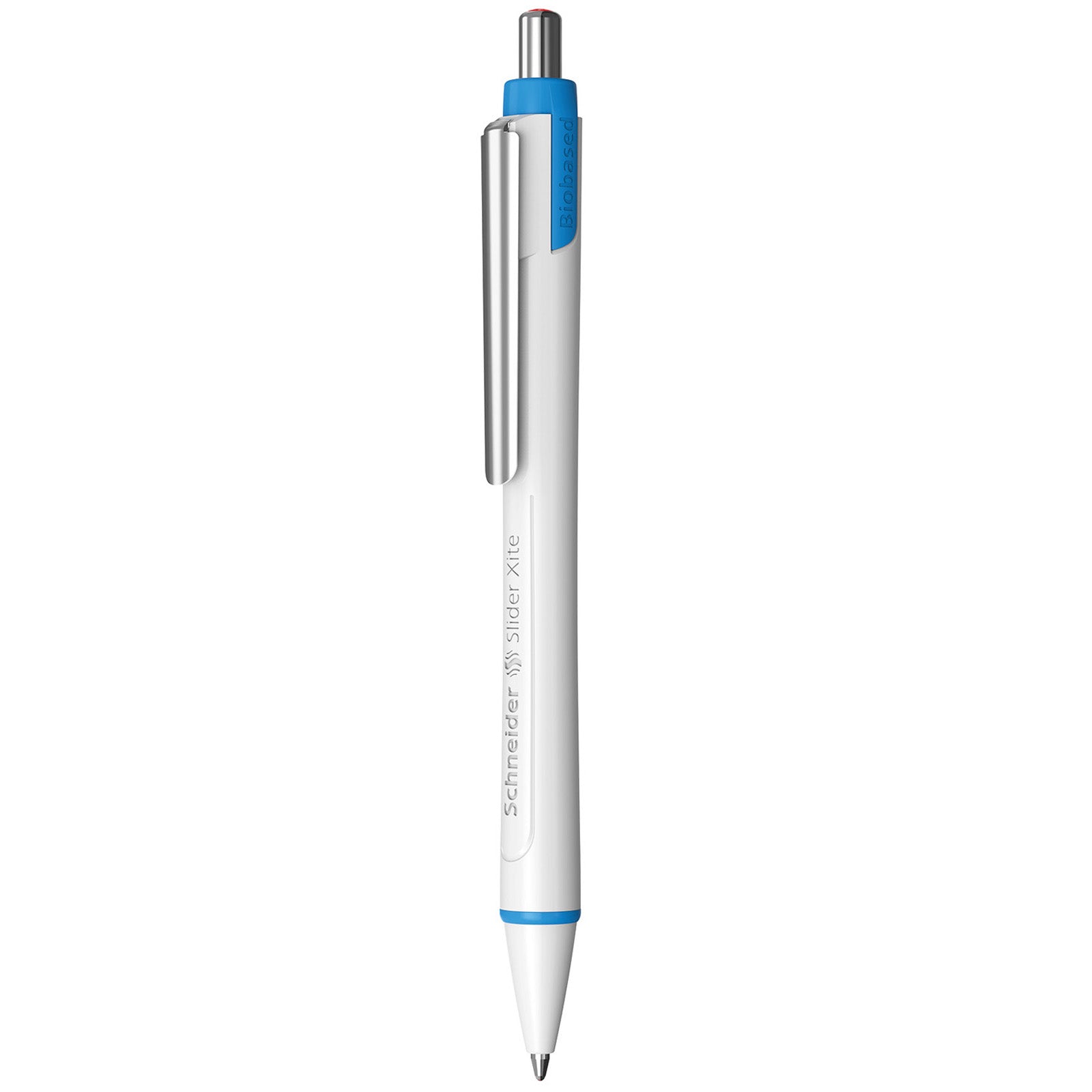 Slider Xite XB Refillable + Retractable Ballpoint Pen, 1.4 mm, Red Ink, Box of 10 Pens