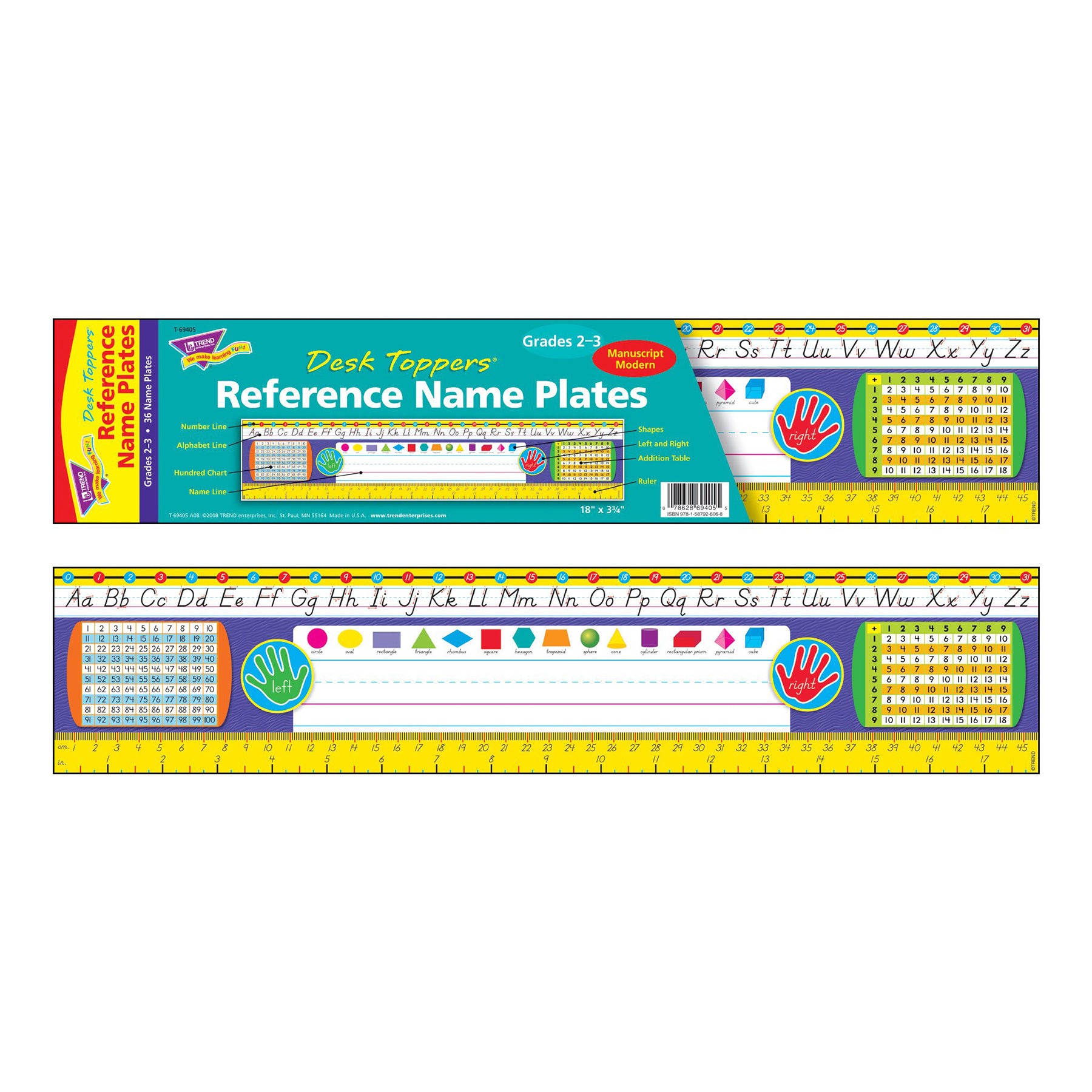 REFERENCE SIZE NAME PLATES G2-3