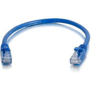 CABLESTOGO 29013 10ft Cat6 550 MHz Snagless Patch Cable - Blue - 50pk