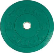 YORK USA 10 LB Green Rubber Training Bumper Plate