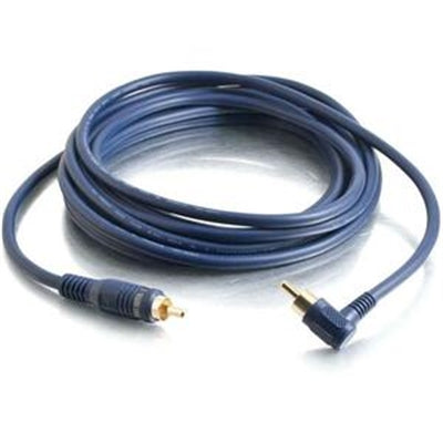 C2G 29180 12Ft Velocity Right Angled Subwoofer Cable