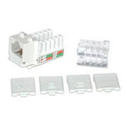CAT6 Rj45 Keystone Jack Wht