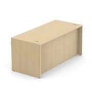 OfficeSource Laminate Desk Shell - 66''W x 30''D - Maple