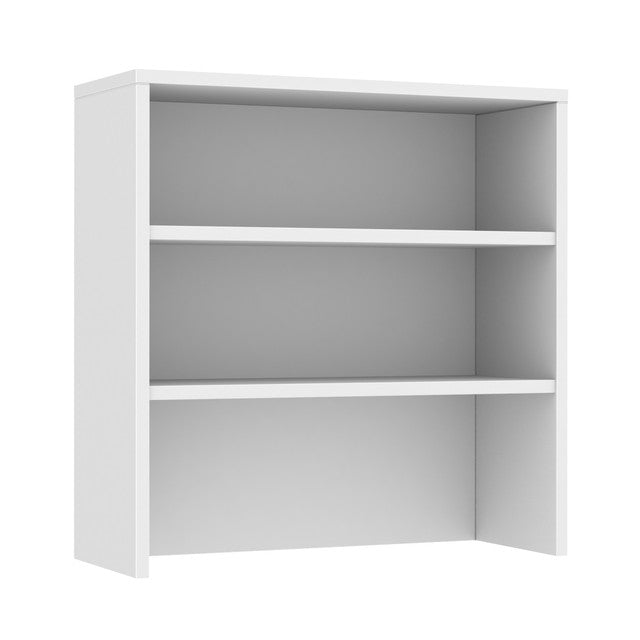 OfficeSource Laminate Open Hutch - 35.5" Wide - White