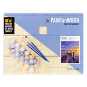 Large Paint On Wood by Number - Bay Sunset