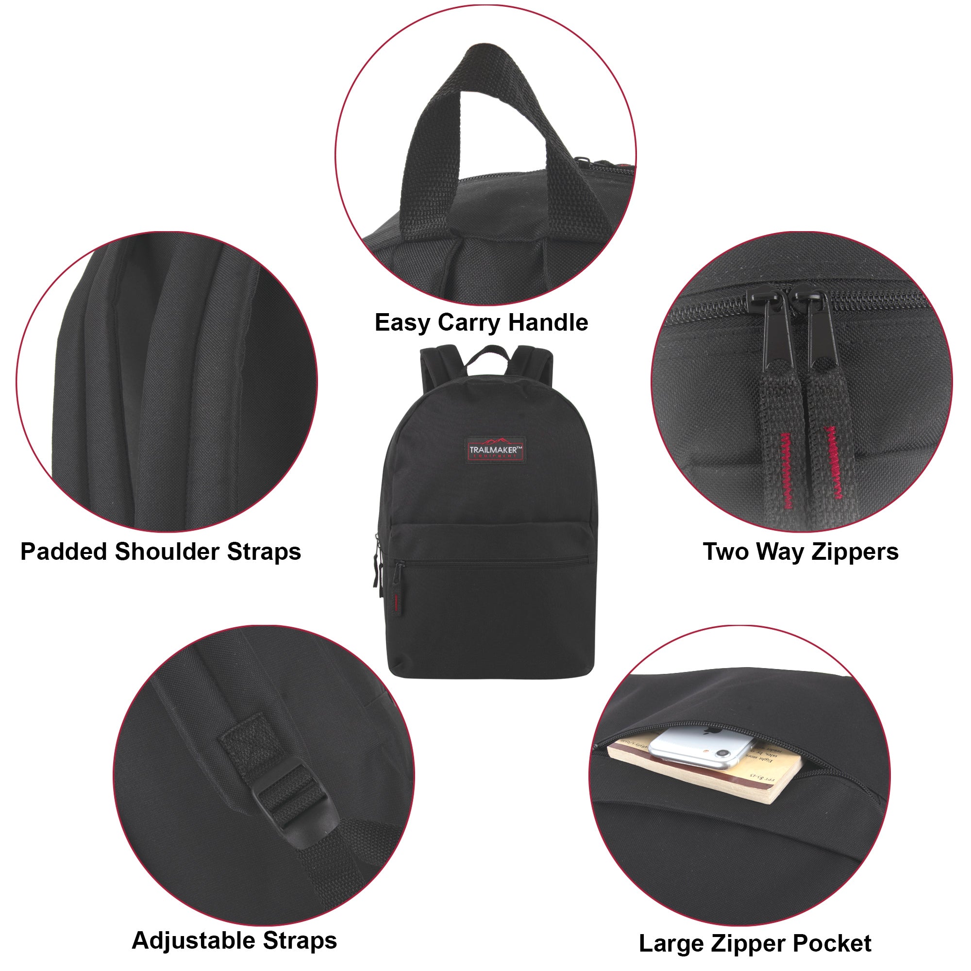 Trailmaker 22 Inch Duffle Bag -Assorted - 24 in the Pack