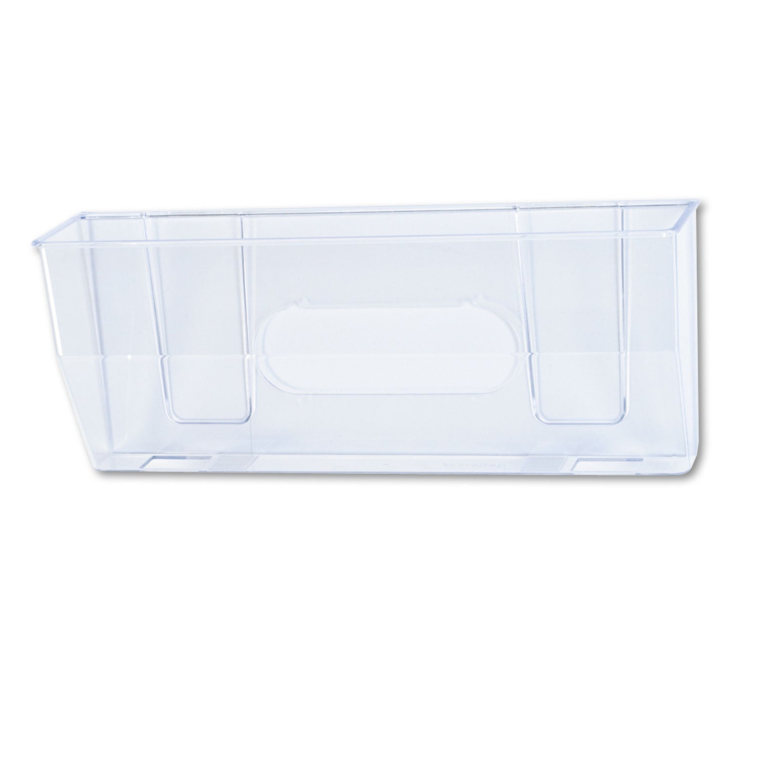 Deflecto Magnetic DocuPocket - 1 Compartment(s) - 6.37" Height x 15" Width x 3" Depth - Clear - Plastic - 1 Each