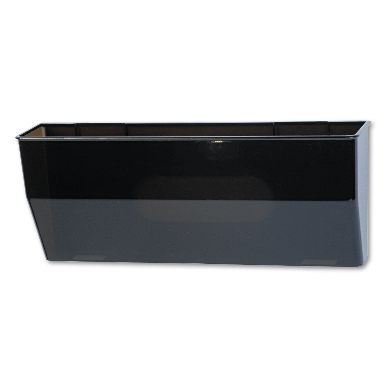 Deflecto Magnetic DocuPocket - 1 Compartment(s) - 6.37" Height x 15" Width x 3" Depth - Smoke - Plastic - 1 Each