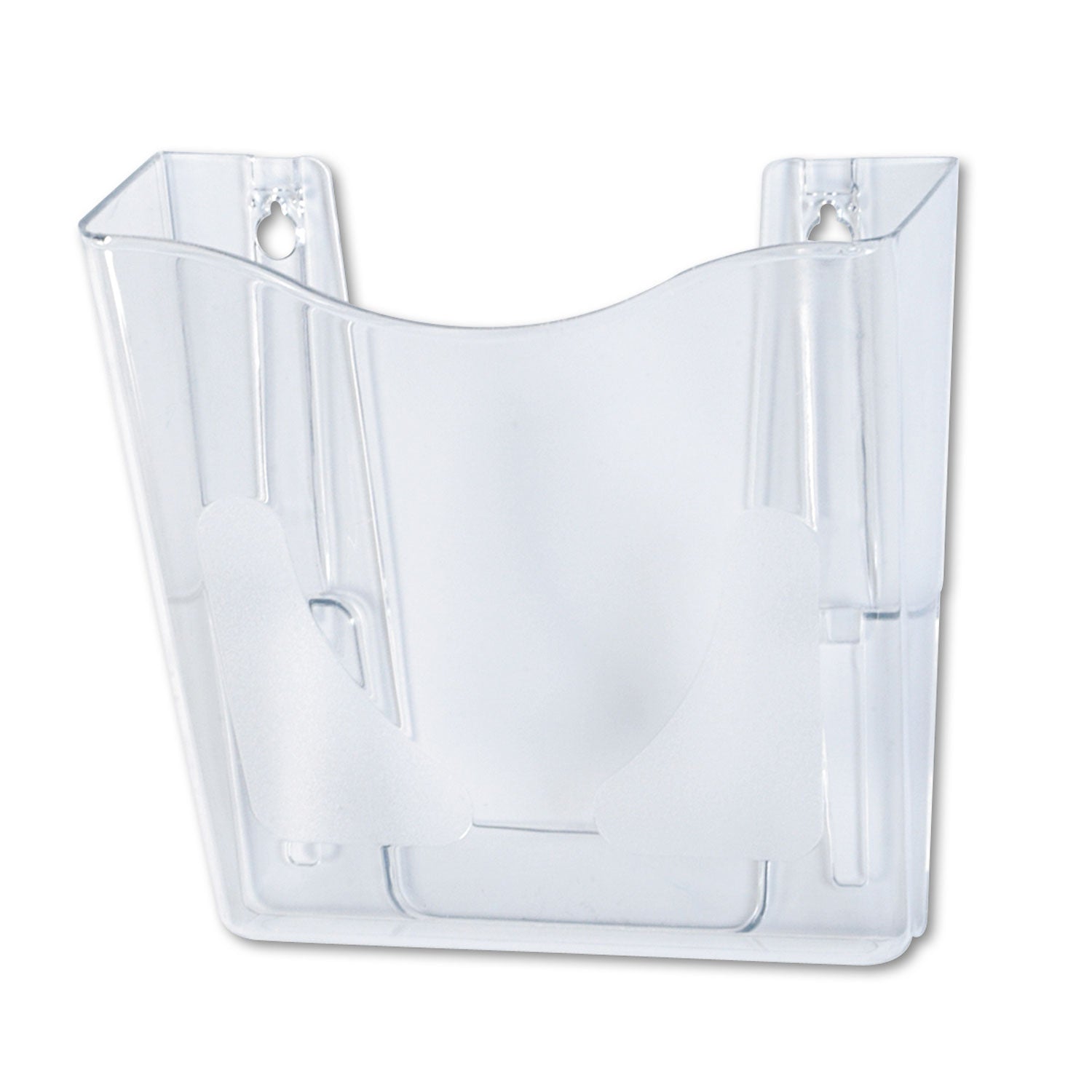 Deflecto Euro-Style DocuPocket - 1 Pocket(s) - 10" Height x 10.87" Width x 10.25" Depth - Clear - Plastic - 1 Each