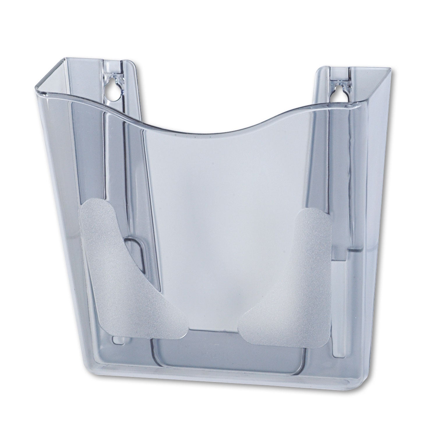 1 Pocket(s) - 10.25" Height x 10.87" Width x 4" Depth - Smoke - Plastic - 1 Each