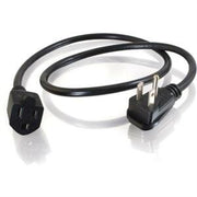 C2G 3ft 18 AWG Flat Plug Power Strip Plus (NEMA 5-15P to NEMA 5-15R) - 3ft
