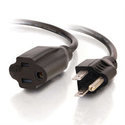 C2G 4ft 16 AWG Outlet Saver Power Extension Cord (NEMA 5-15P to NEMA 5-15R) - Power Extension Cable - 4 Ft