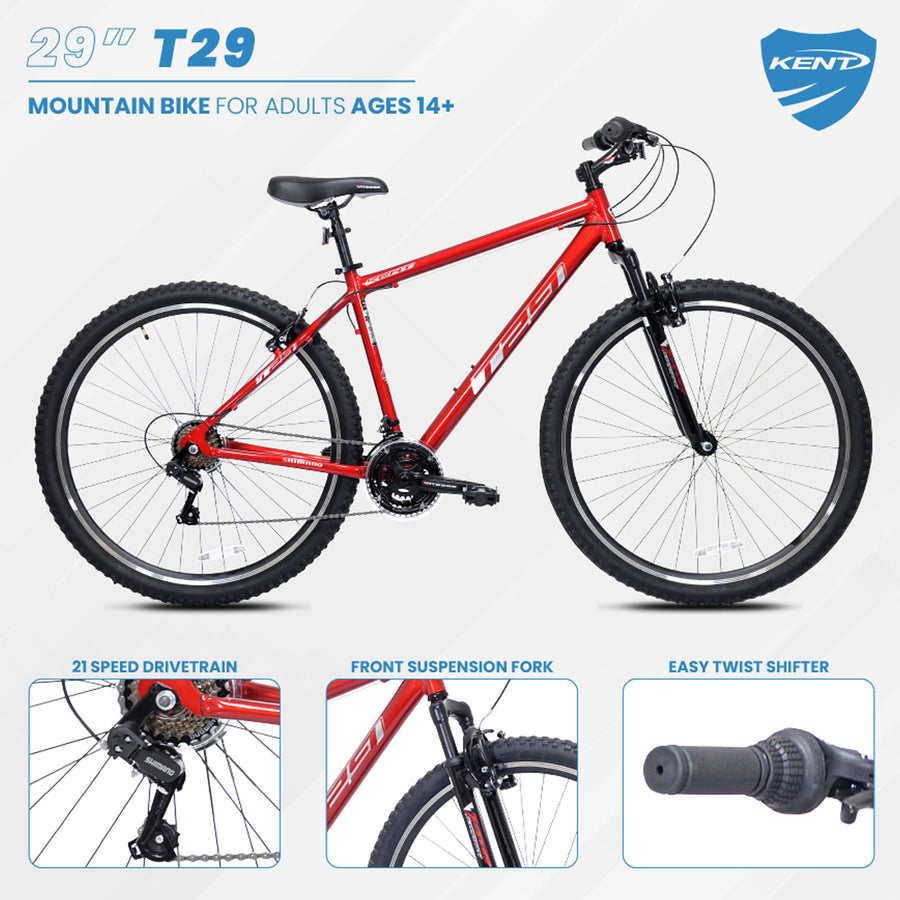 29" Kent T29 ,Red