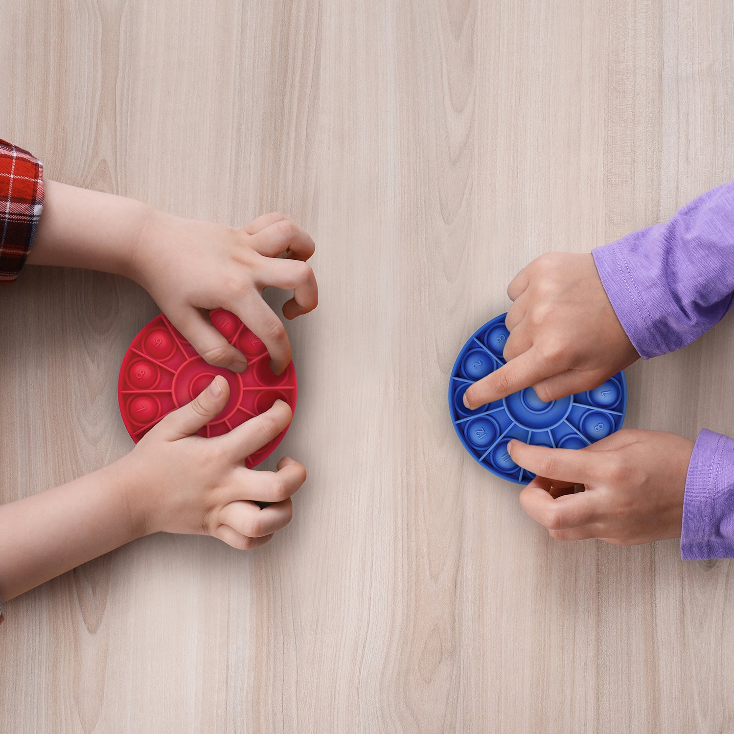 Push and Pop - Number Wheels