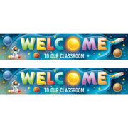 (2 EA) WELCOME TO OUR CLASS BANNER