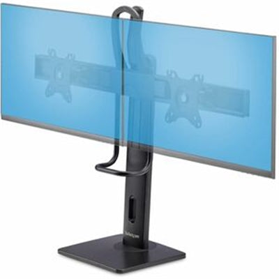 StarTech.com Crossbar Dual Monitor Desk Stand for Double 27-inch Screens