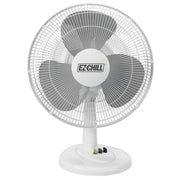 EZ CHILL EZ CHILL 16-inch 3-Speed Oscillating Table Fan With Adjustable Tilt
