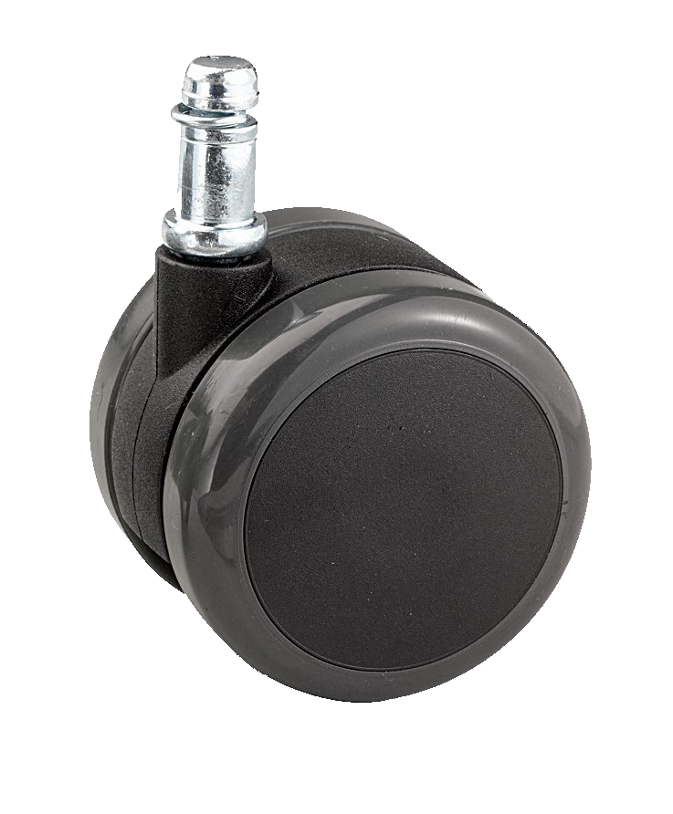 Two tone soft wheel casters