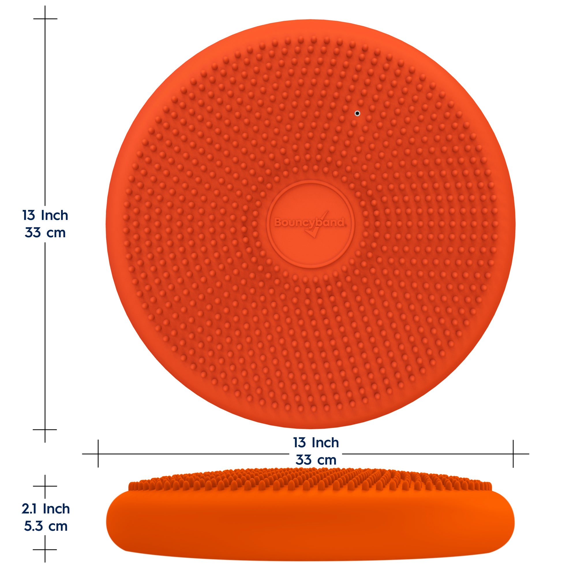 Big Wiggle Seat Sensory Cushion, Orange
