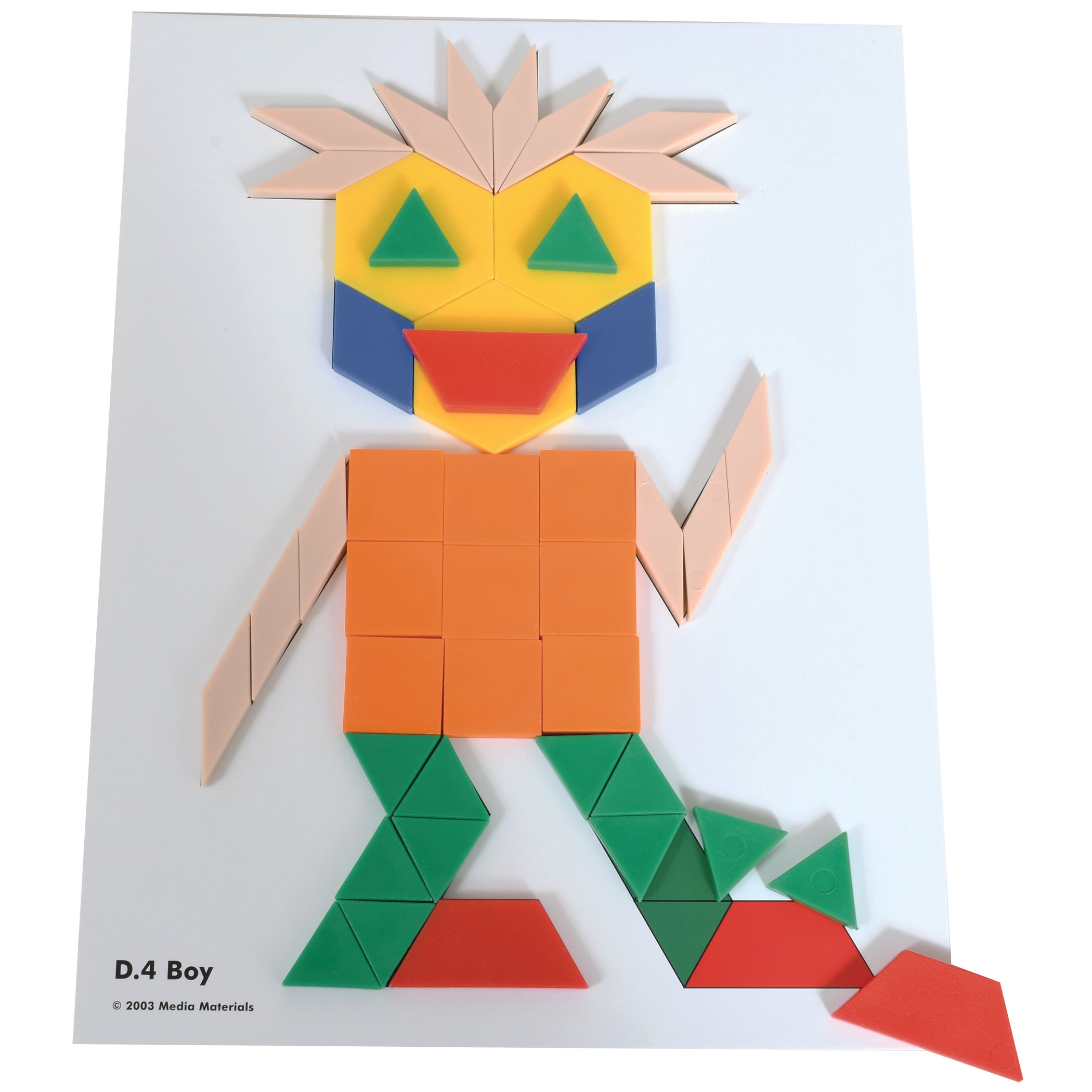 Pattern Block Activity Cards - Set of 20