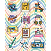 Happily Ever Elementary Retro Remix Motivators Motivational Stickers, Pack of 72