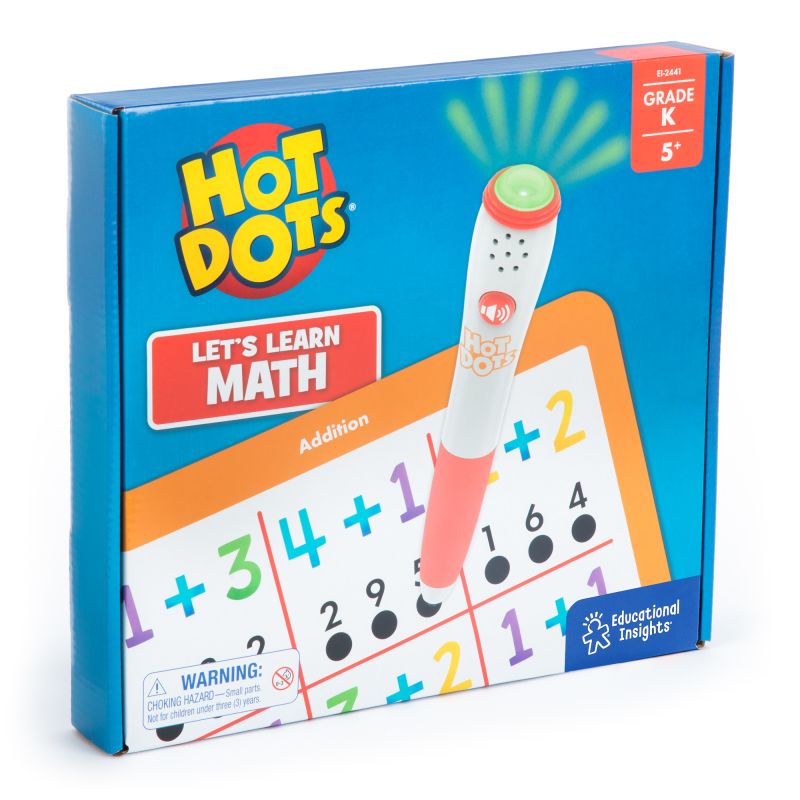 Hot Dots® Let'S Learn Kindergarten Math!