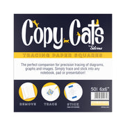 COPY CATS TRACING PAPER SQUARES 6X6