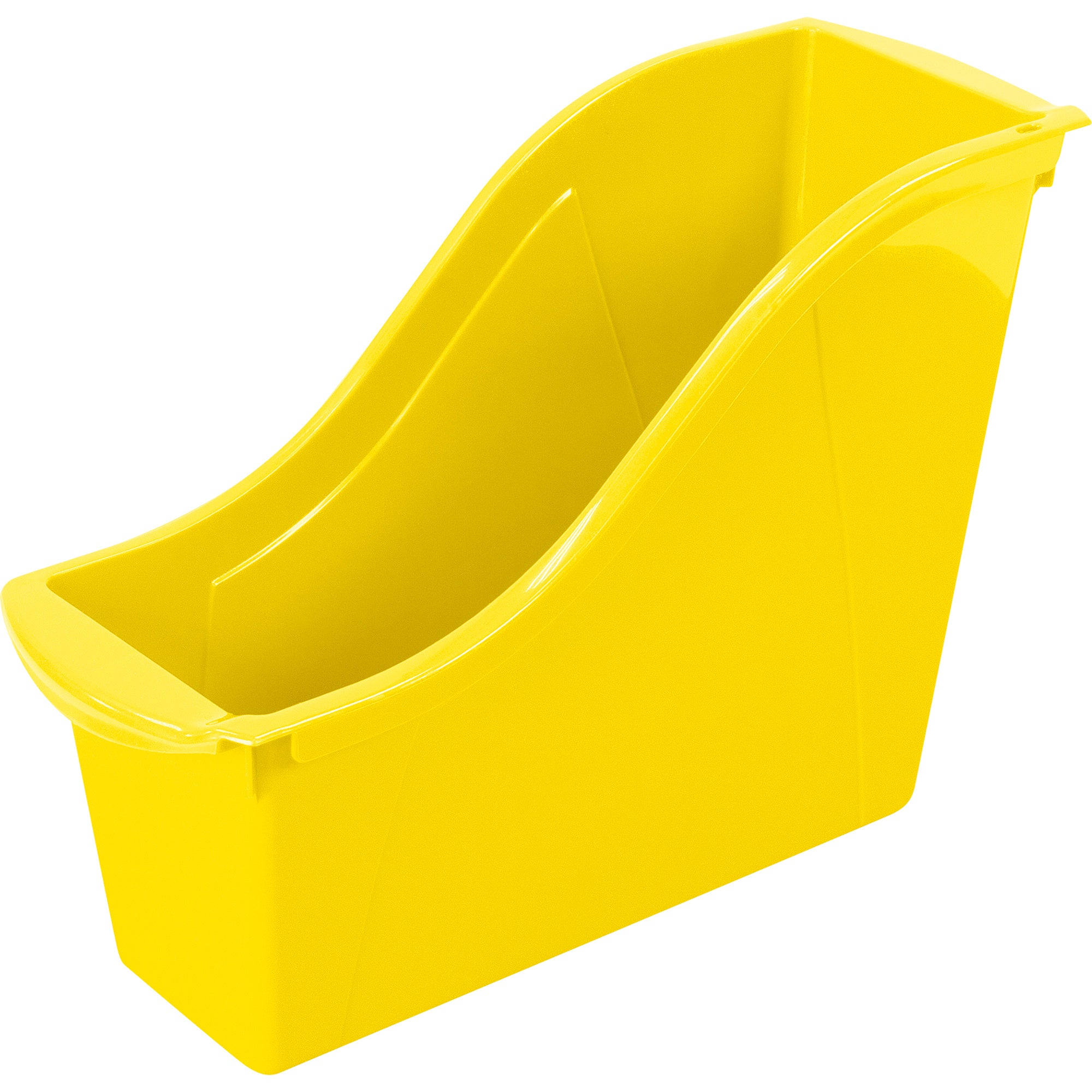 Small Book Bin, Yellow