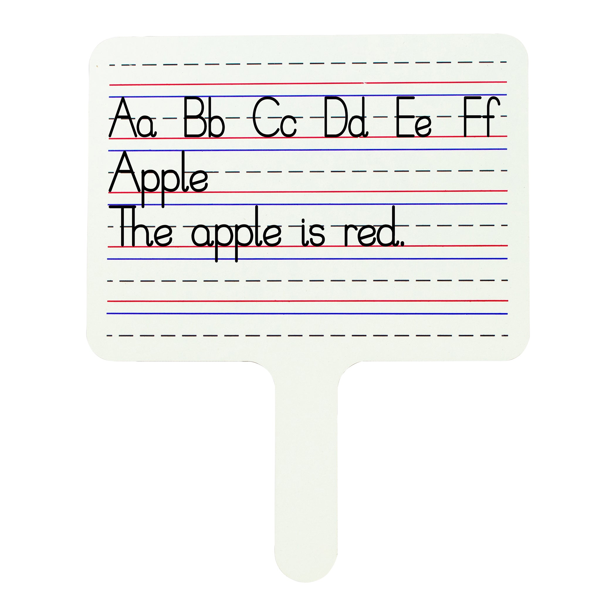 Two-Sided Dry Erase Answer Paddle