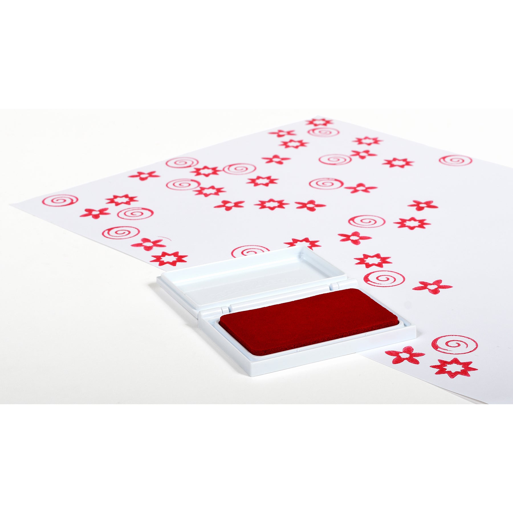 Washable Stamp Pad - Strawberry Scent, Red