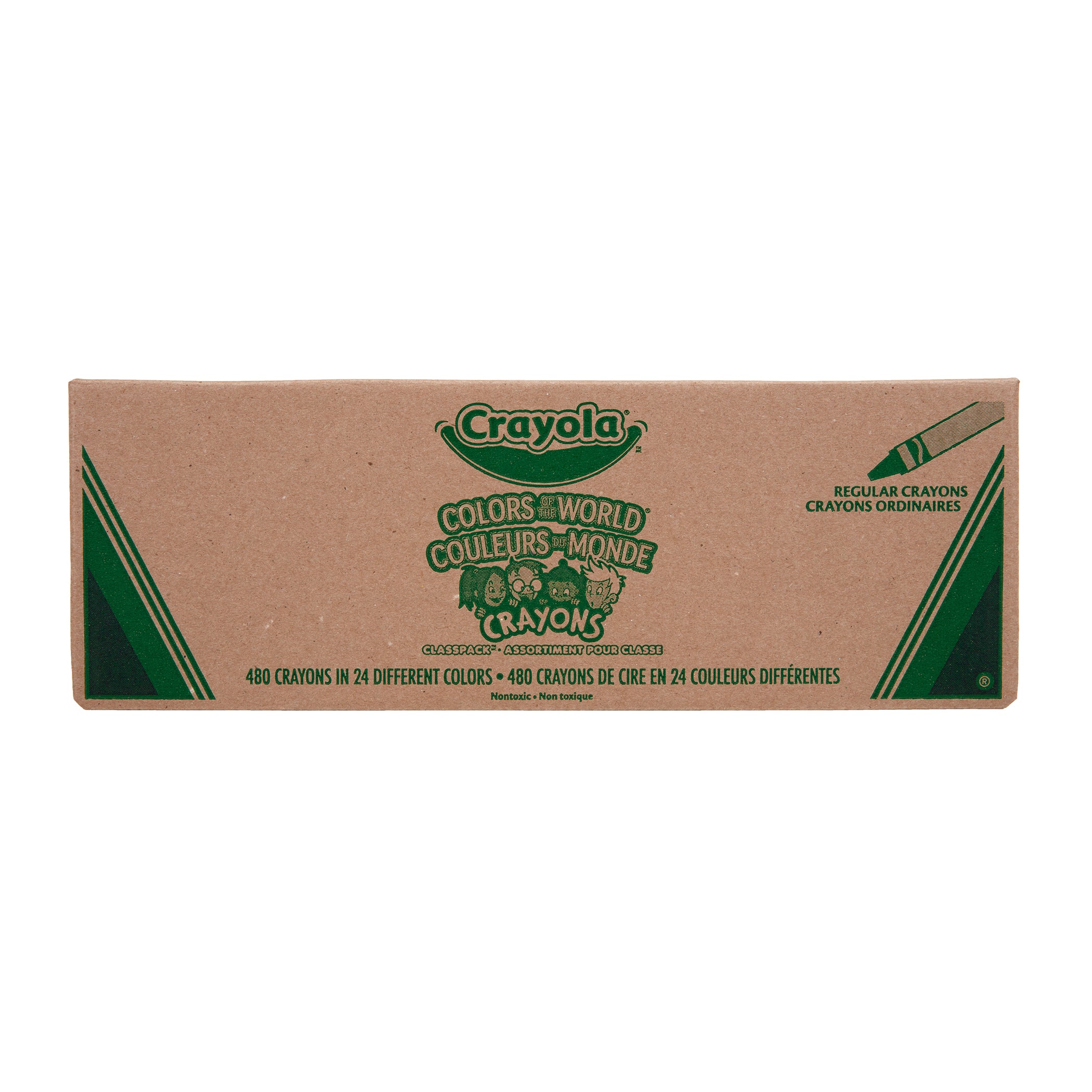 Colors of the World Classpack, 480 Crayons