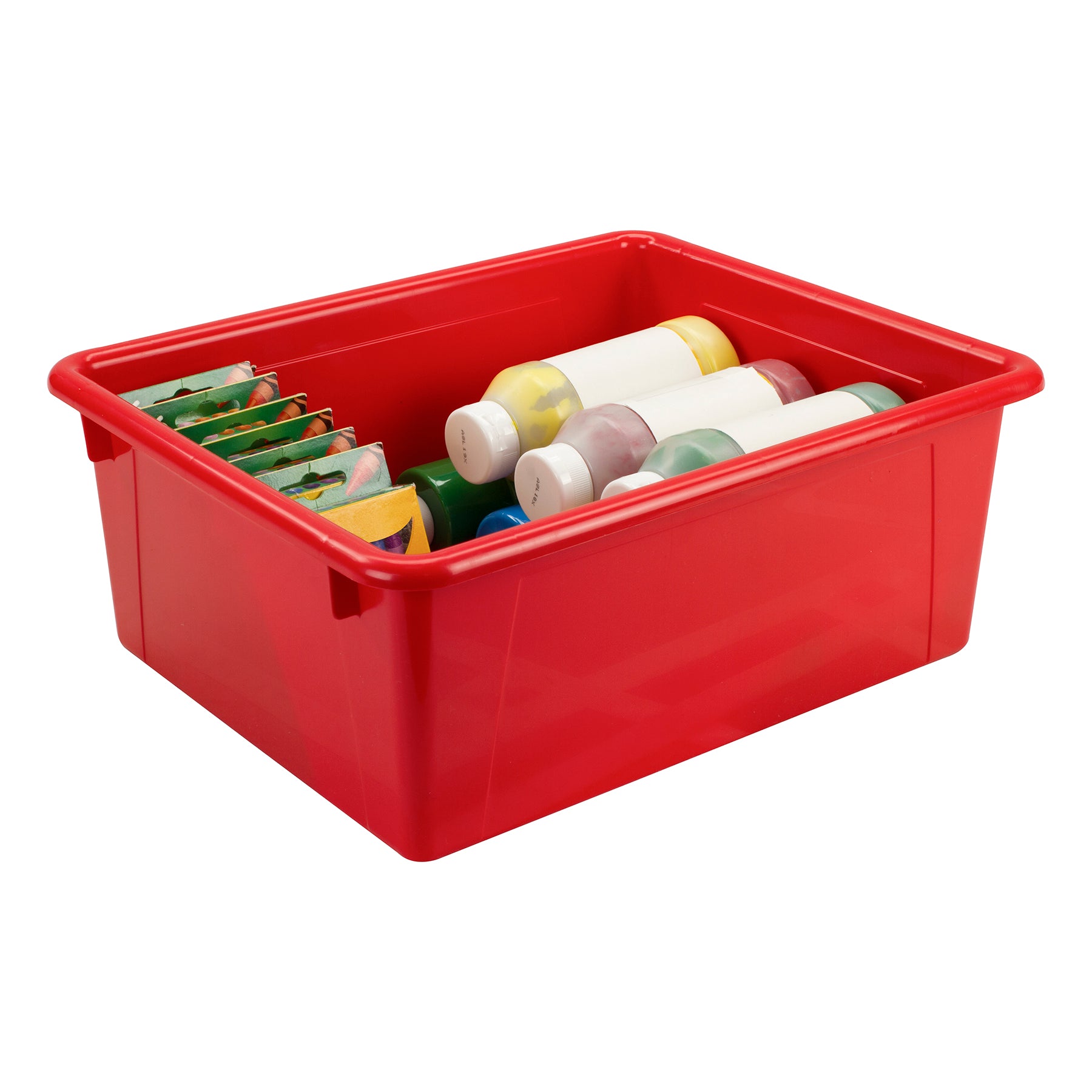 Deep Storage Tray, Red