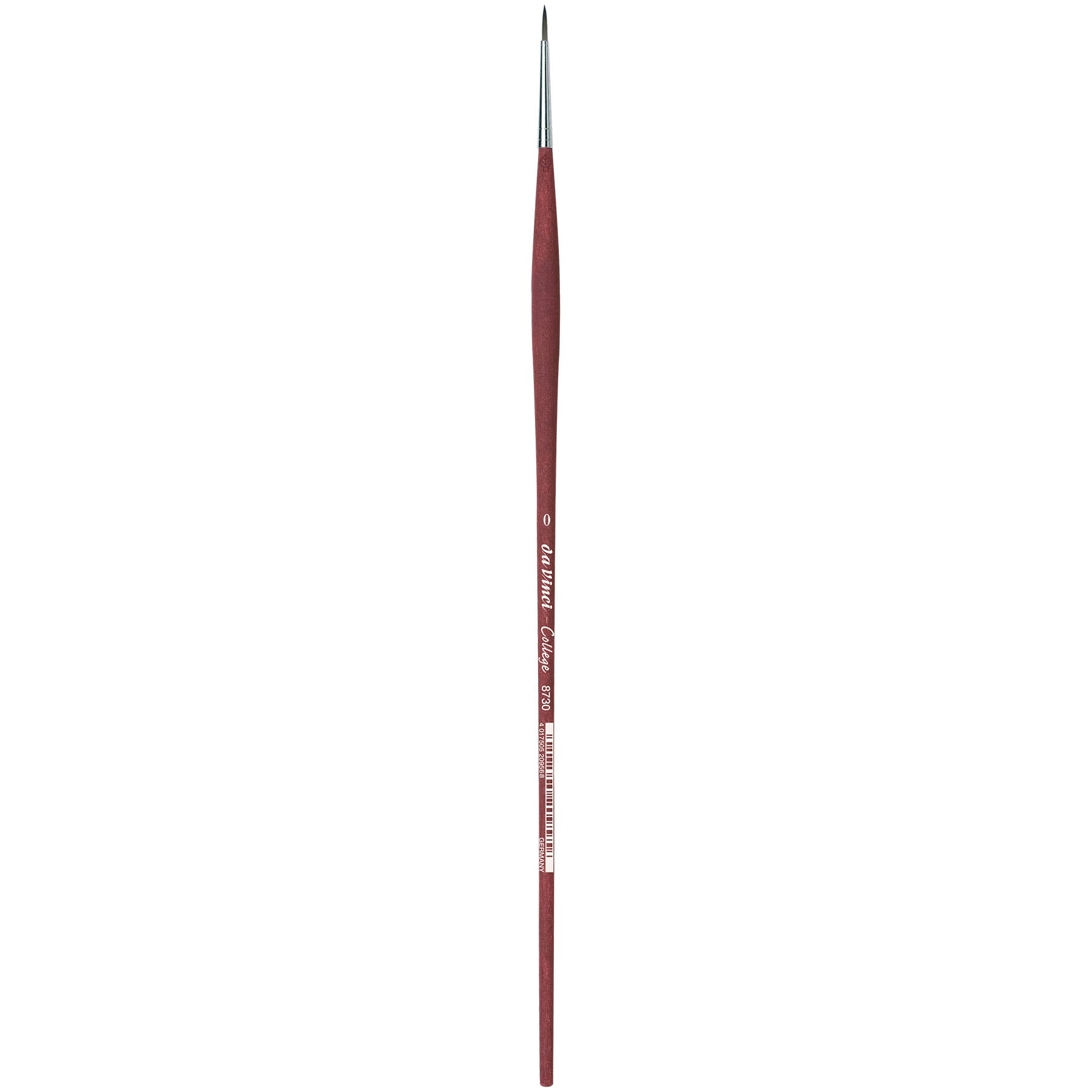 COLLEGE Student Brush, Synthetic, Acrylic & Oil, Round, Series 8730, Size 0