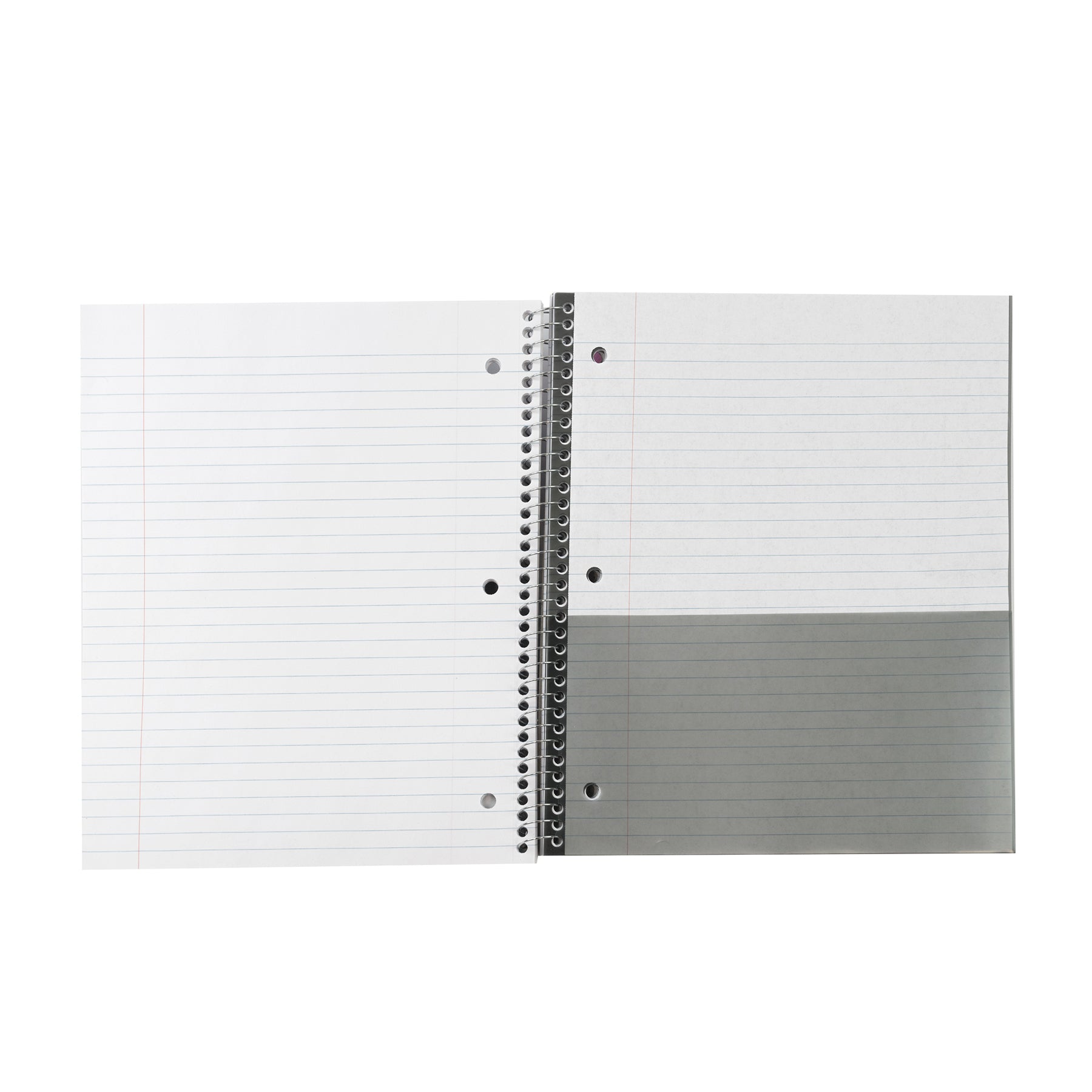 5-Subject Notebook, Wide Ruled, 180 Sheets, Assorted Colors