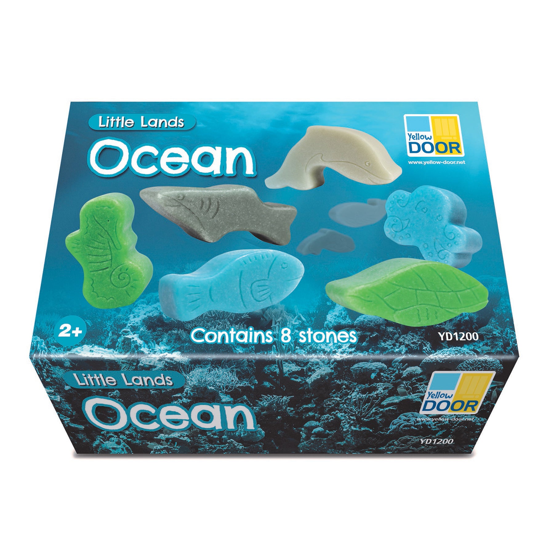 Little Lands – Ocean, Set of 8 Stone Figures