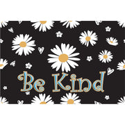 The Original Fun Mat® Computer Mouse Pad, 11.75x8 in, Be Kind, Daisies