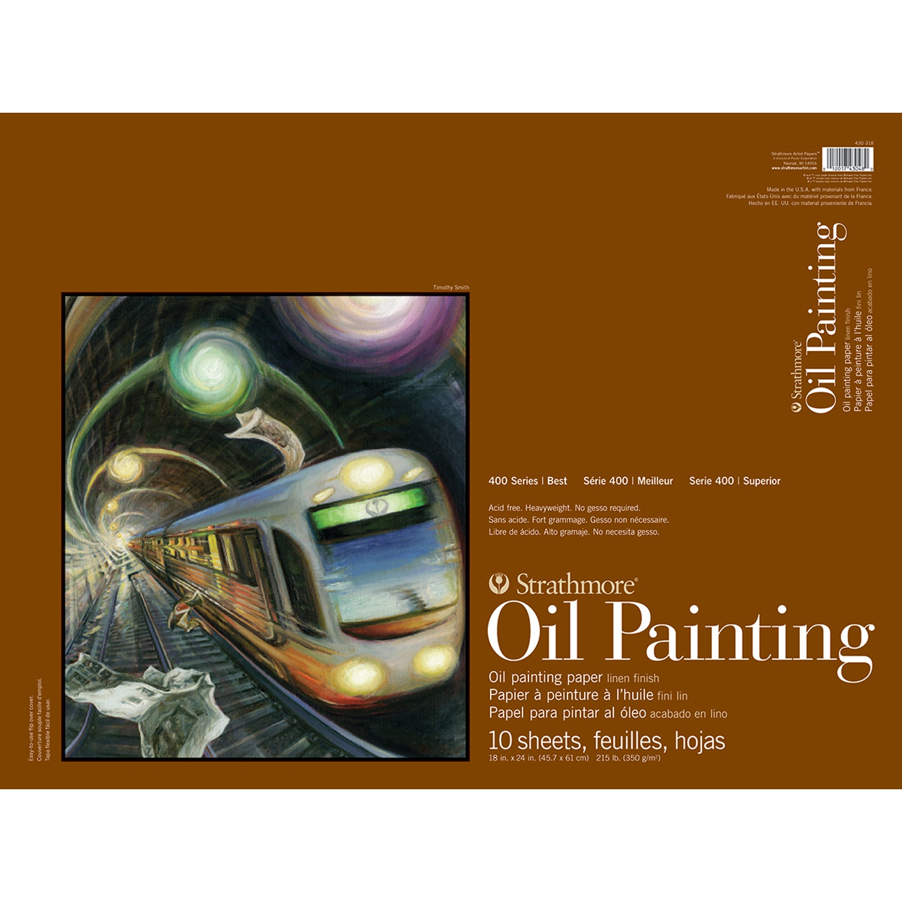 400 Series Oil Pad, 10 Sheet, 18x24 inch, 1 Count