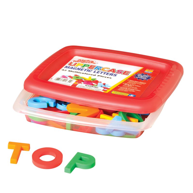 AlphaMagnets®—Multicolored Uppercase (42 pieces)