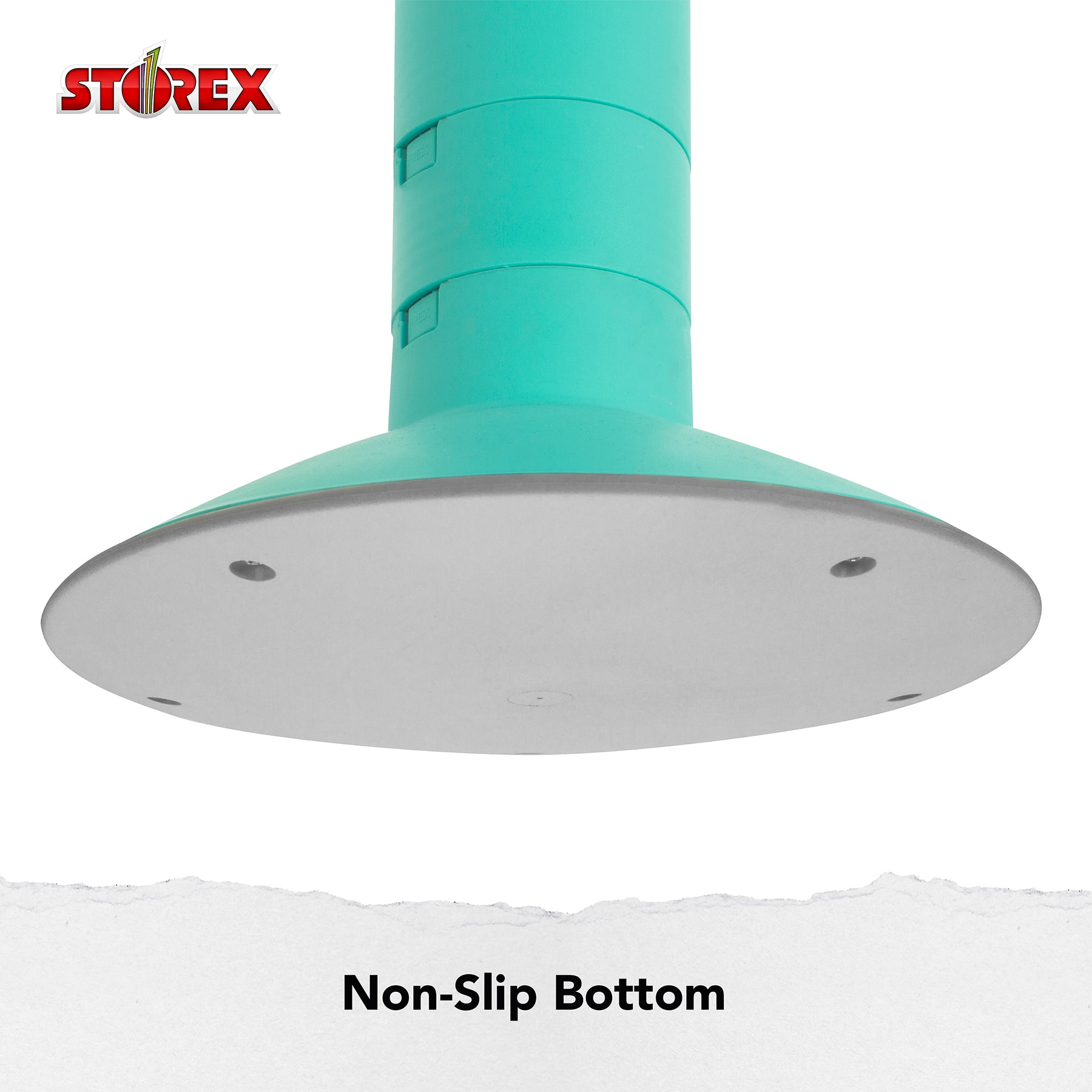 Wiggle stool, 12 to 24-inch, Teal