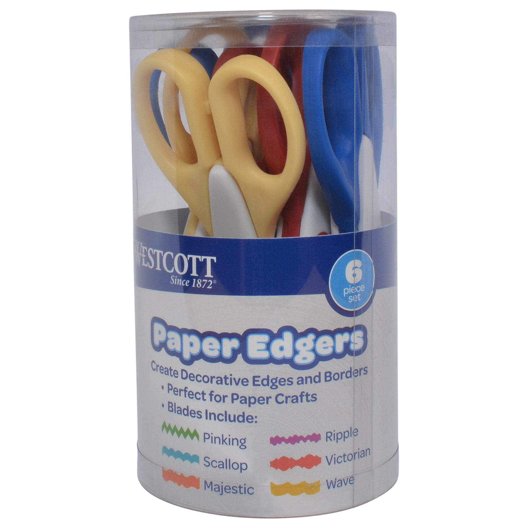 Paper Edgers Scissors, Set of 6