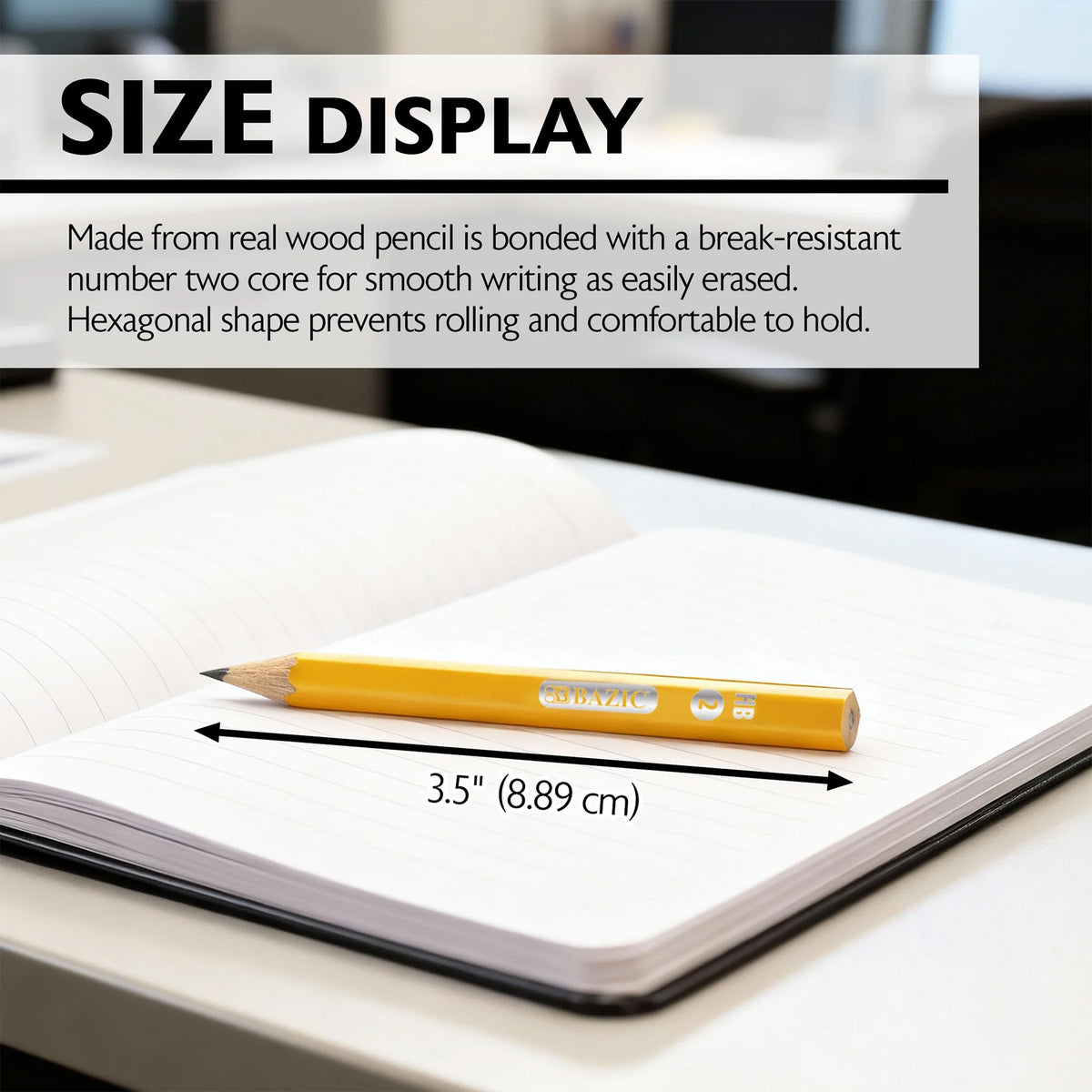 144PK PRESHARPENED NO2 GOLF PENCIL