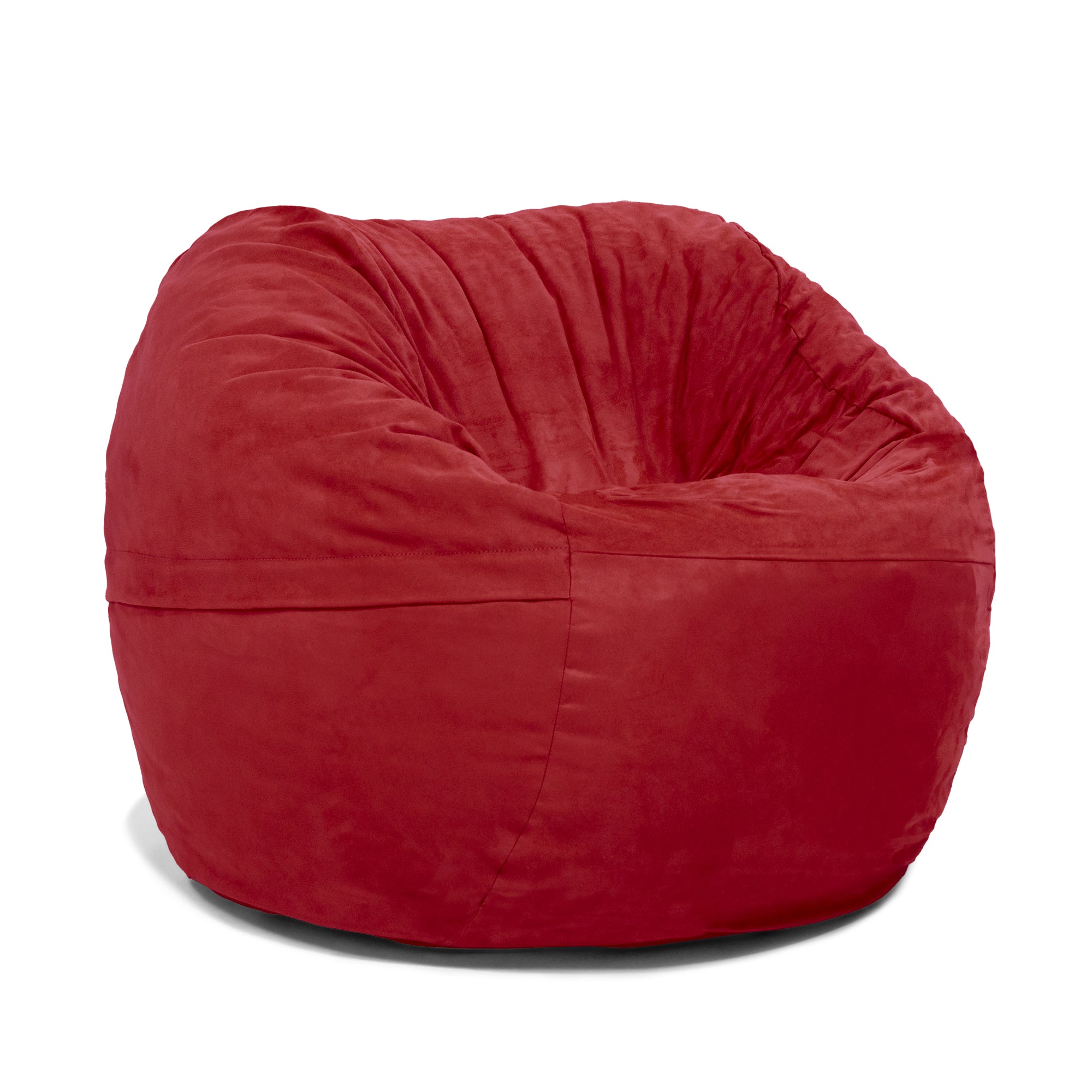 Jaxx Saxx 3 Foot Bean Bag Chair with Removable Cover, Cinnabar