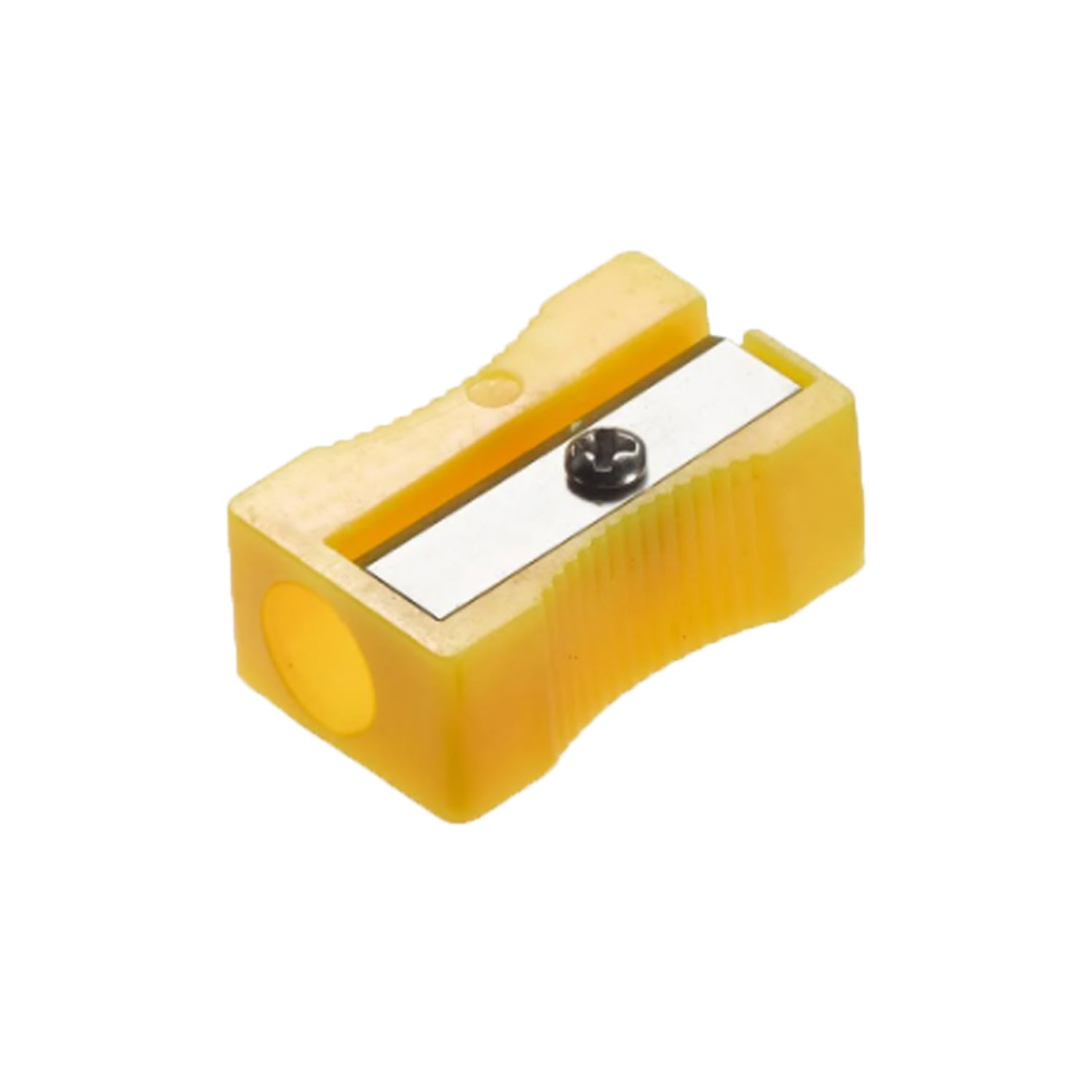Plastic Pencil Sharpener, One Hole, Assorted Colors, Pack of 144
