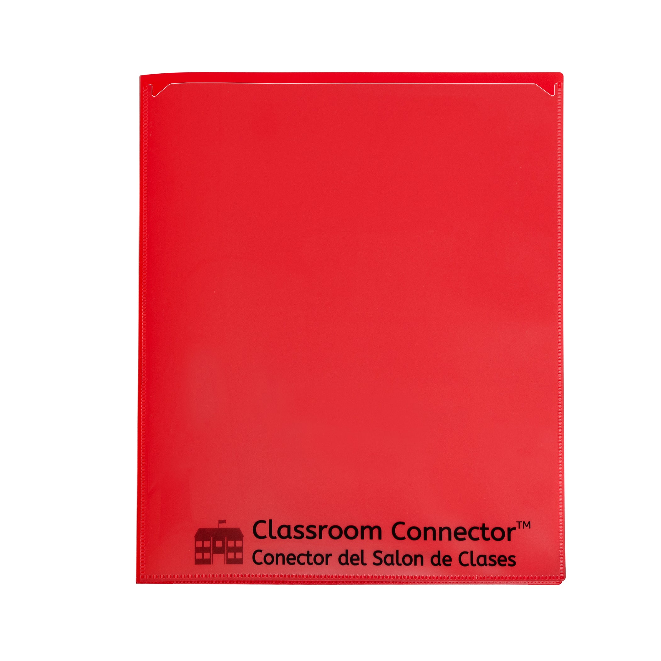 Classroom Connector™ Multi-Pocket Folders, Red, Box of 15