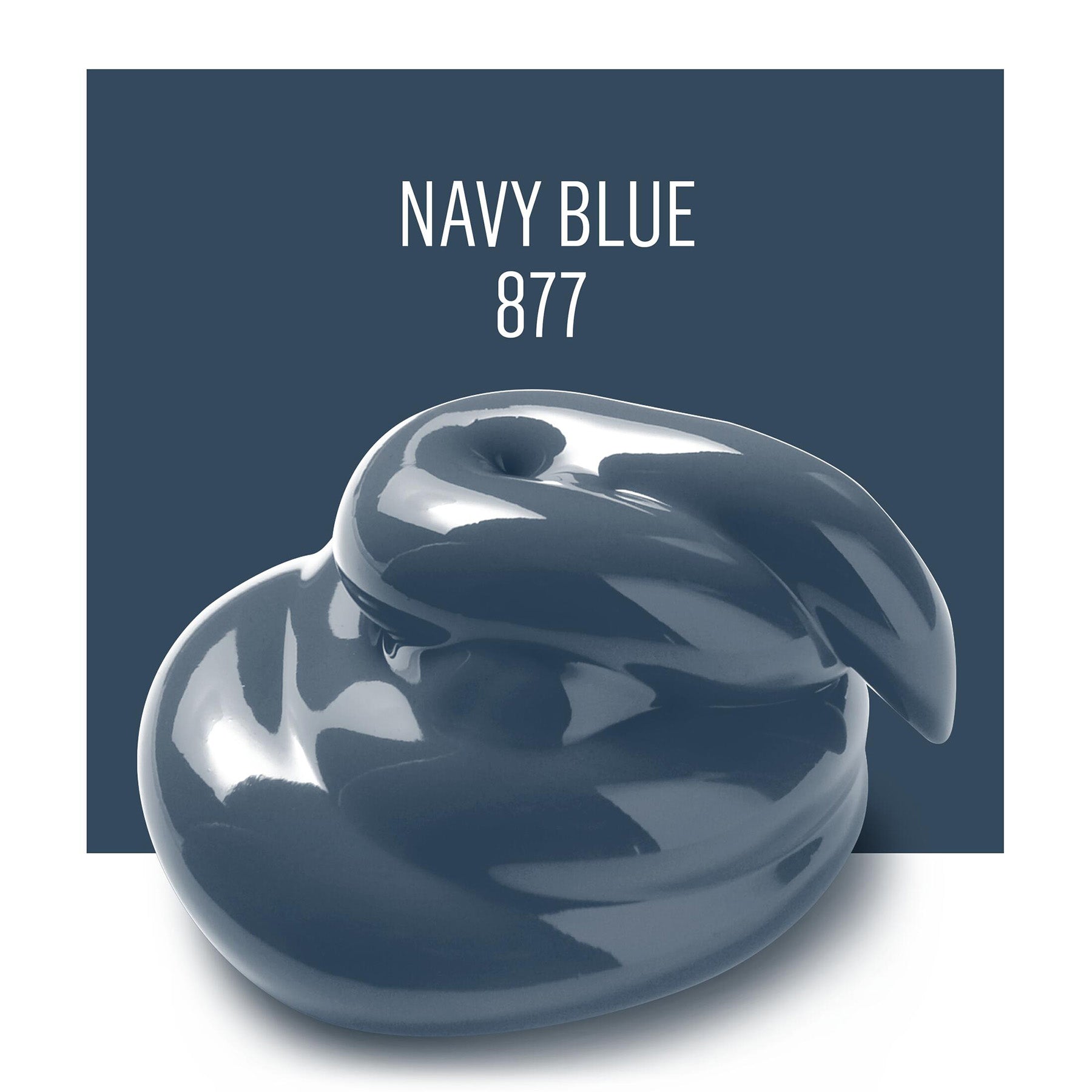 Acrylic Paint Matte, 8oz., Navy Blue