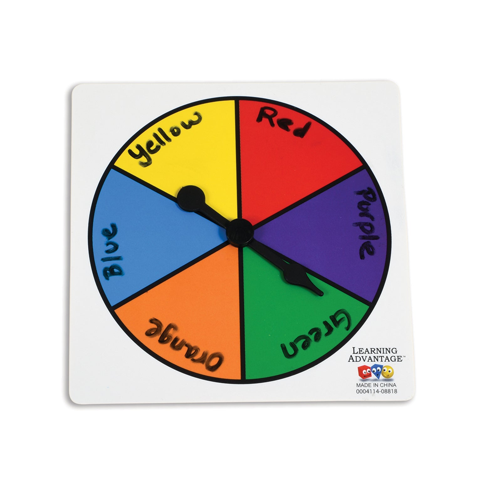 Six-Color Spinners - Set of 5