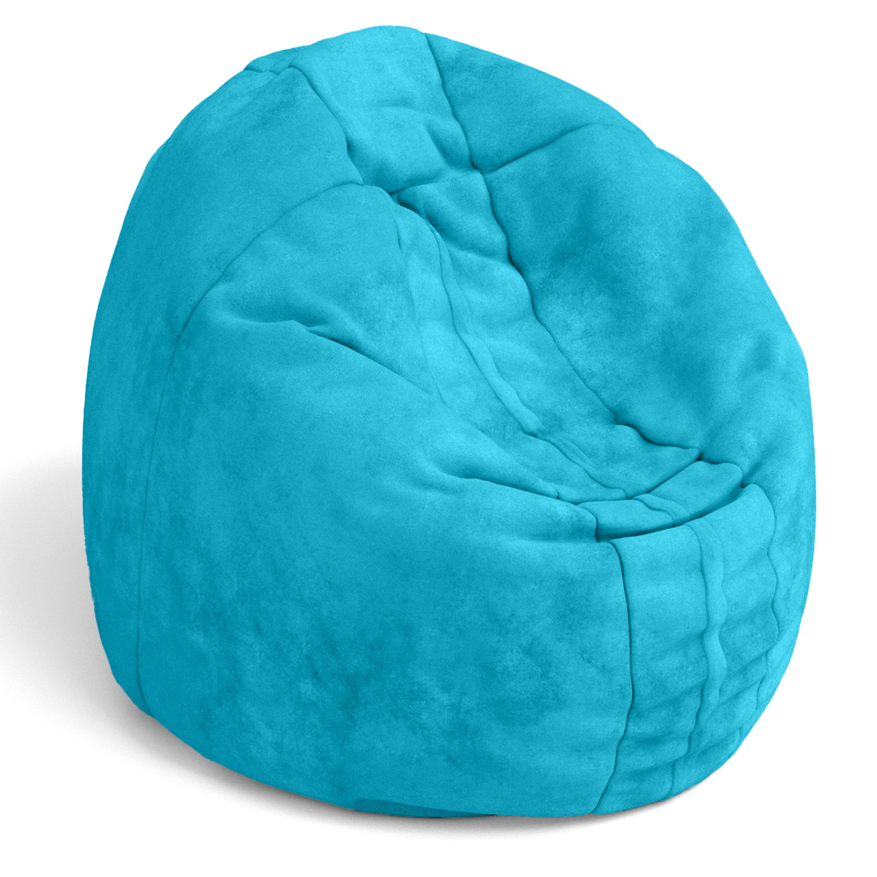 Jaxx Cocoon 4 Foot Bean Bag Chair and Crash Pad, Aqua